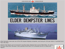 Tablet Screenshot of elderdempster.org